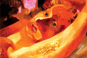 Dana Schutz's Ryan (collection of the artist, 2005)