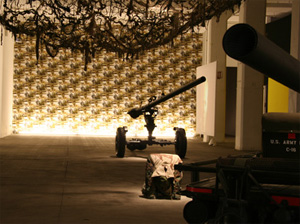 Guerra de La Paz's Crawl (foreground) (Exit Art, 2007)