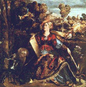 Dosso Dossi's Melissa (Villa Borghese, c. 1515)