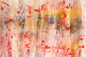 Sam Gilliam's Red April (University of Iowa Museum of Art, 1970)