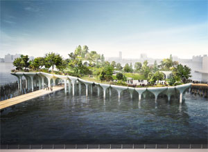 Thomas Heatherwick's plans for Pier 55 (Heatherwick Studio/Cooper Hewitt, 2014–2018)