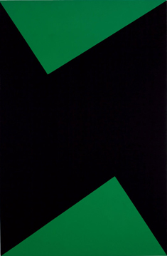 Carmen Herrera's Wednesday (courtesy of the artist/Lisson, Museum Pfalzgalerie Kaiserslautern, 1978)