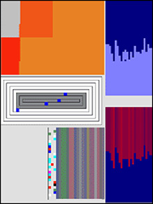 John F. Simon, Jr.'s Color Panel v1.5 (Whitney Museum of American Art, 1999–2001)