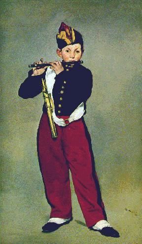 Edouard Manet's Fifer (Musée d'Orsay, 1866)