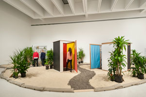 Hélio Oiticica's Tropicália (César and Claudio Oiticica Collection/Carnegie Museum of Art, 1967)