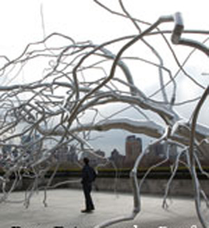 Roxy Paine's Maelstrom (Metropolitan Museum of Art, 2009)