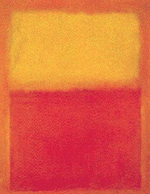 Mark Rothko's Orange and Yellow (Albright-Knox Art Gallery, 1956)