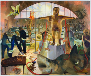 Dana Schutz's How We Cured the Plague (Zach Feuer, 2007)