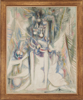 Wilfredo Lam's Hermès Trismégiste (Pace gallery, 1945)